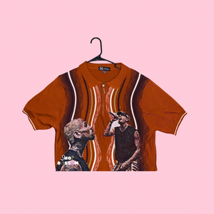 1of1 Breezy Orange Swirl Shirt