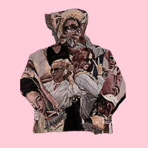 Personalized Protrait Tapestry Hoodie/Crew