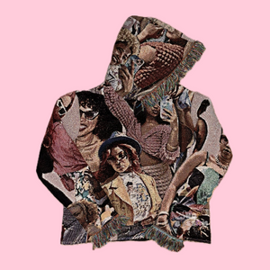 Personalized Protrait Tapestry Hoodie/Crew