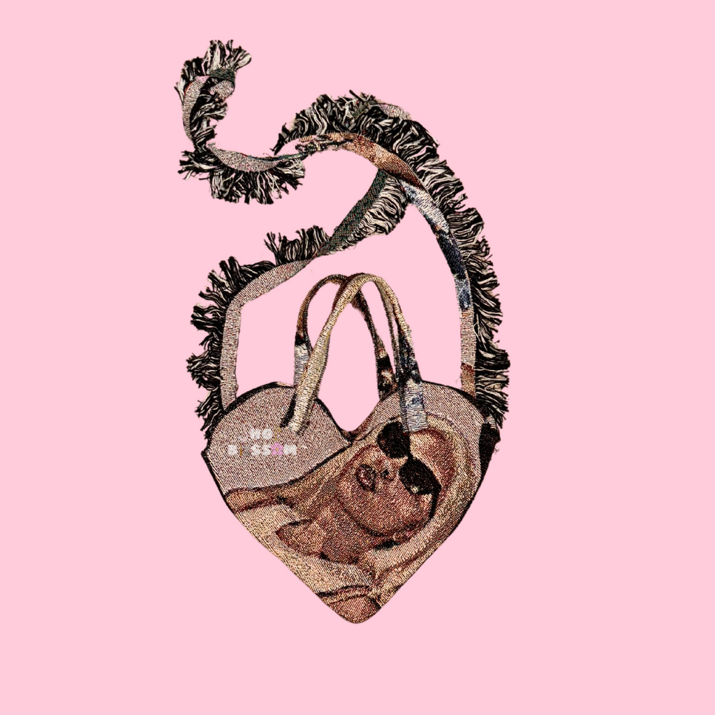 Portrait Heart Handbag