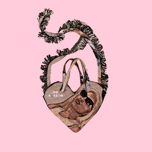 Portrait Heart Handbag